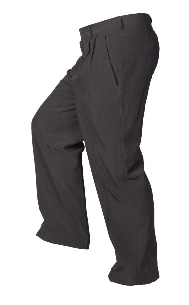 裤子孤立在白色背景。时尚男人的裤子图片下载