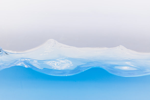 漂亮的抽象蓝色水花图片下载