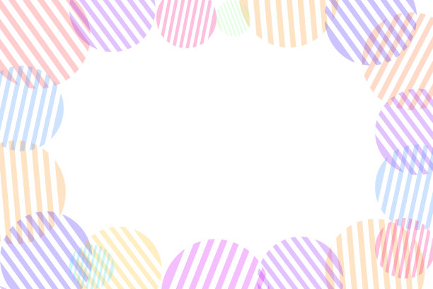 圆点圆无缝背景图片下载