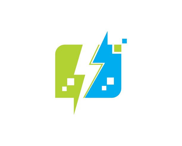 对话气泡Logo图标矢量图图片下载