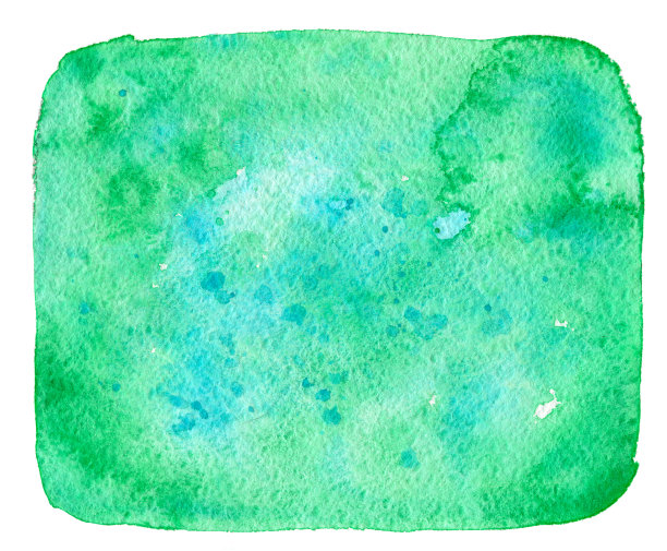 抽象的翠绿色水彩纹理图片下载
