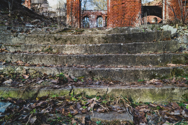 石阶梯子。天然石材楼梯图片下载