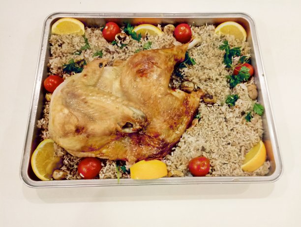 伊斯坦布尔的传统圣诞火鸡饭图片下载