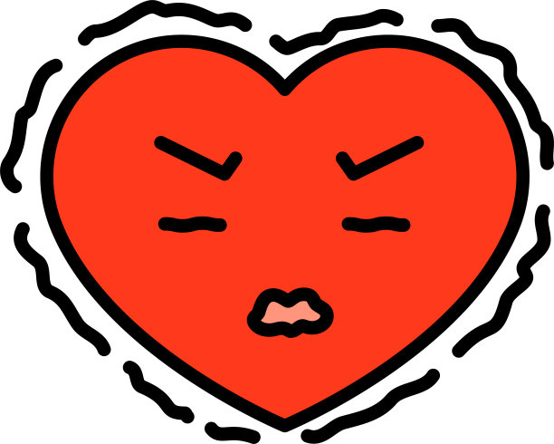 心表情符号图标图片下载