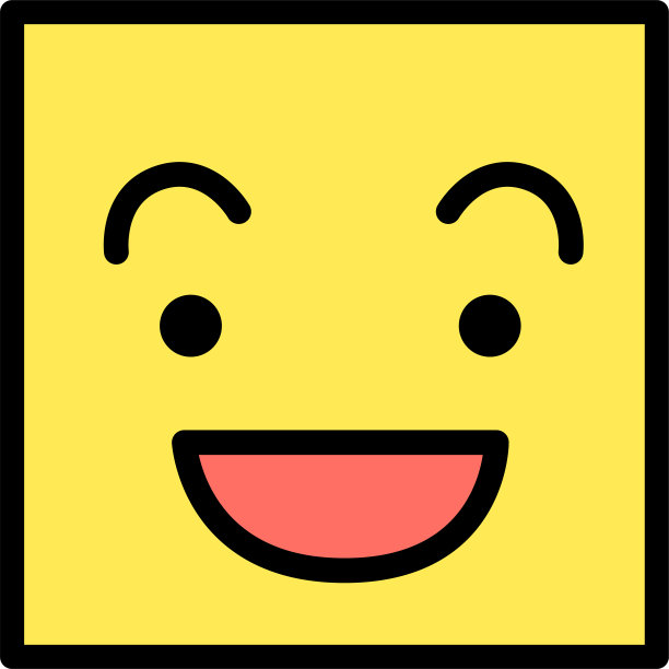 广场表情符号图标图片下载