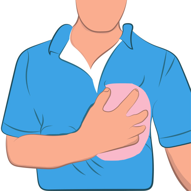 亚洲男人握着他的心有一个心痛图片下载