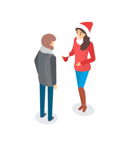 男人和女人在户外聊天，夫妇在户外图片下载