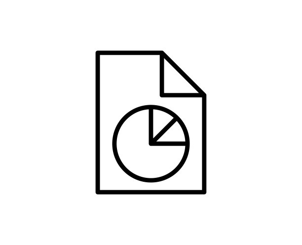分析线性图标图片下载