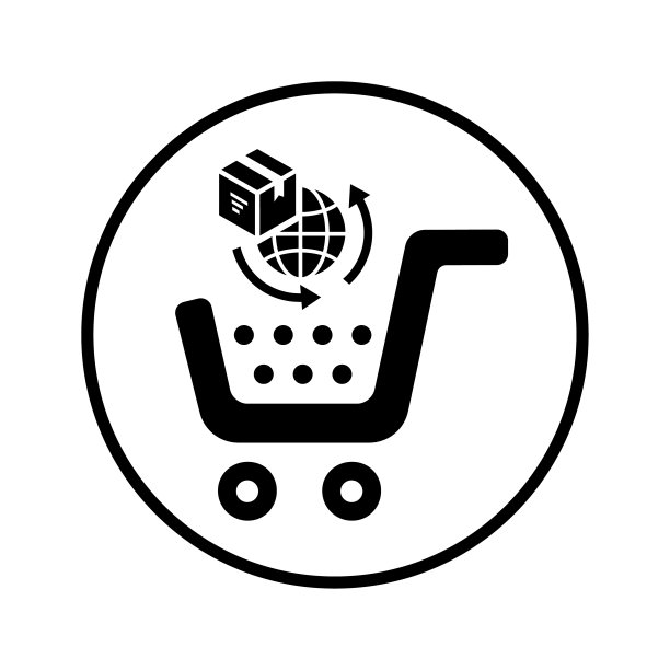 全球，国际，购物矢量图标图片下载