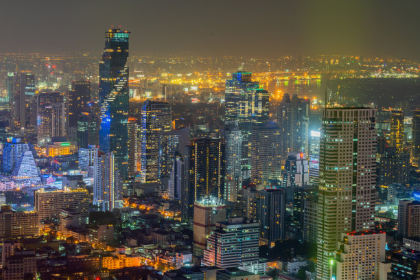 曼谷市，泰国的首都图片下载