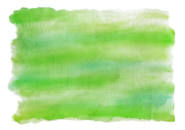 绿色的水彩污渍在织物上，美丽的抽象模糊的背景与撕裂的边缘图片下载