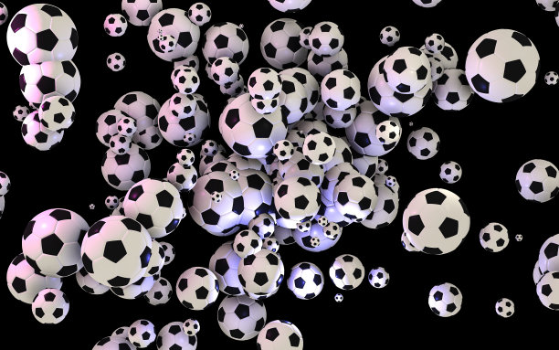 进球中的足球图片下载