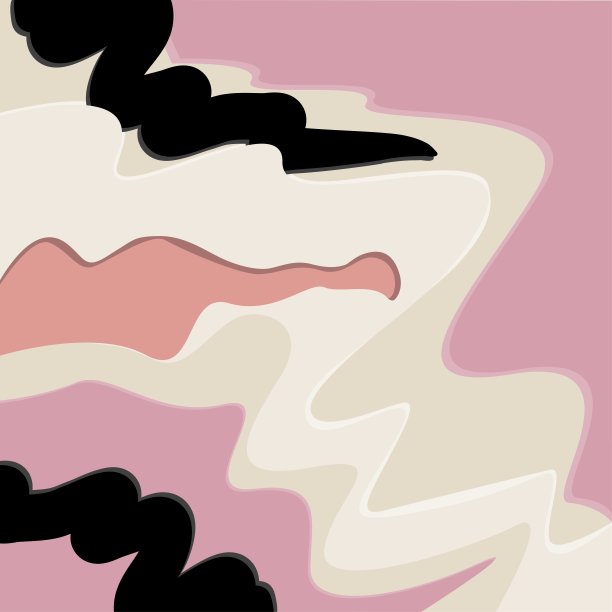 创作普遍的艺术浪潮背景。手绘纹理。时尚平面设计的旗帜，海报，卡片，封面，邀请，海报，小册子或标题。图片下载