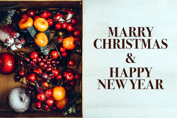 新年圣诞全球概念。贺卡，框架，横幅，顶部视图与复制空间图片下载