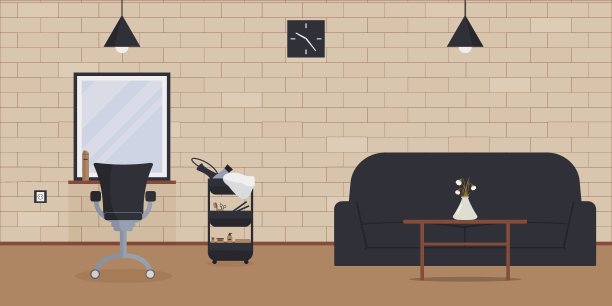 坐在沙发上的女人图片下载