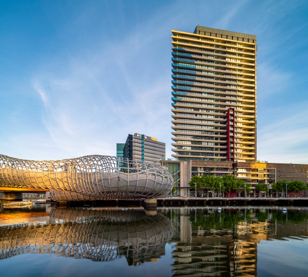 港区的韦伯大桥图片下载