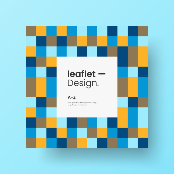 令人惊叹的商业广告矢量壁画艺术广场横幅模拟。现代企业抽象几何插画设计布局背景。公司标识四角纹理宣传册模板。图片下载