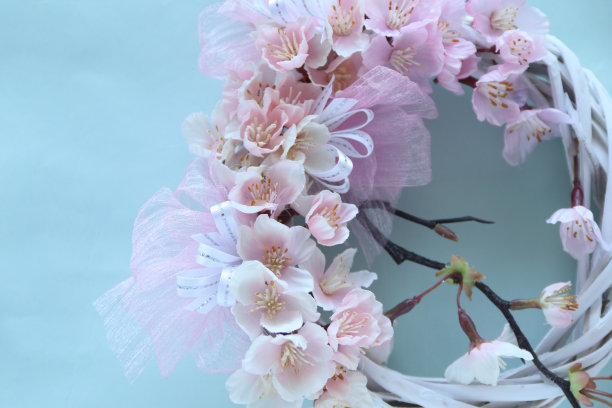 樱花花环图片下载