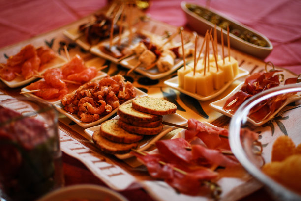 庆祝时的开胃菜图片下载