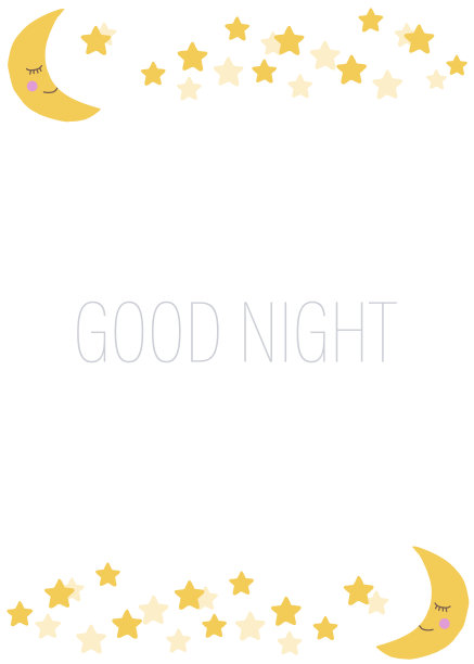 月亮和星星的框架图片下载