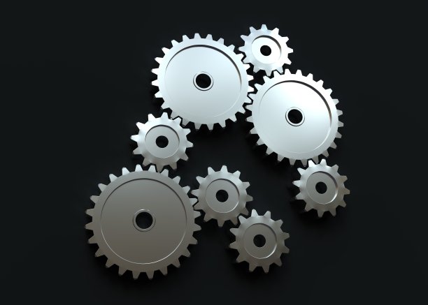 齿轮3 d渲染图片下载