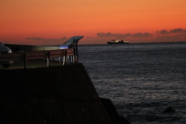 日落的观点图片下载