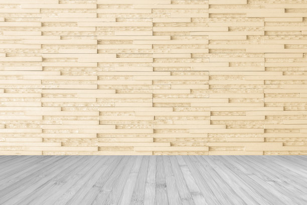 现代大理石瓷砖墙面图案背景以淡米色为主色调，木地板以灰色调为主图片下载