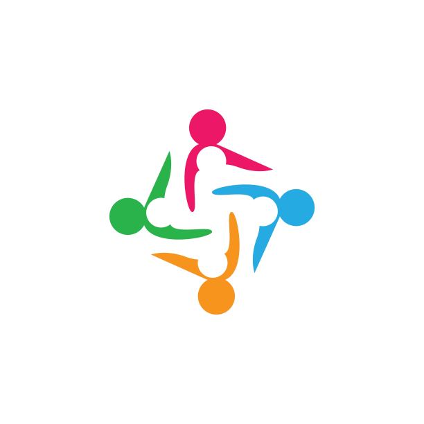 社区矢量图标插图图片下载