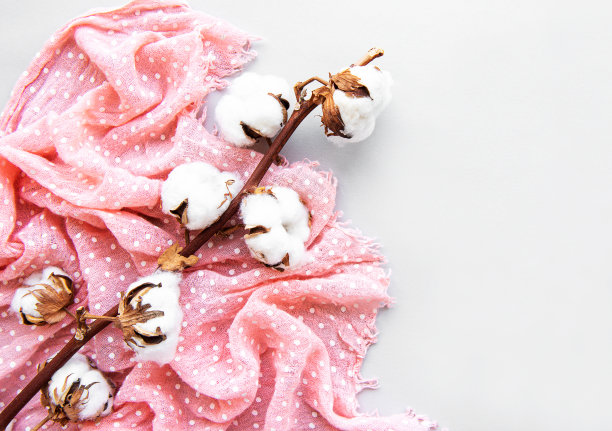 棉花和围巾图片下载