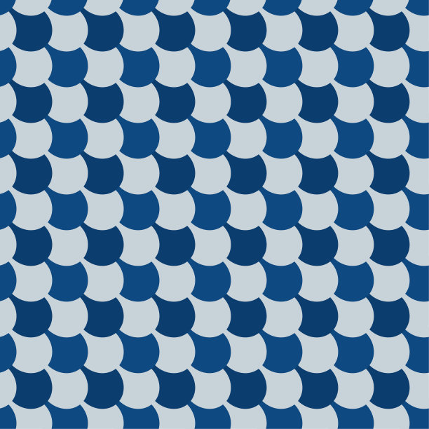 经典的蓝色摩尔无缝装饰图片下载