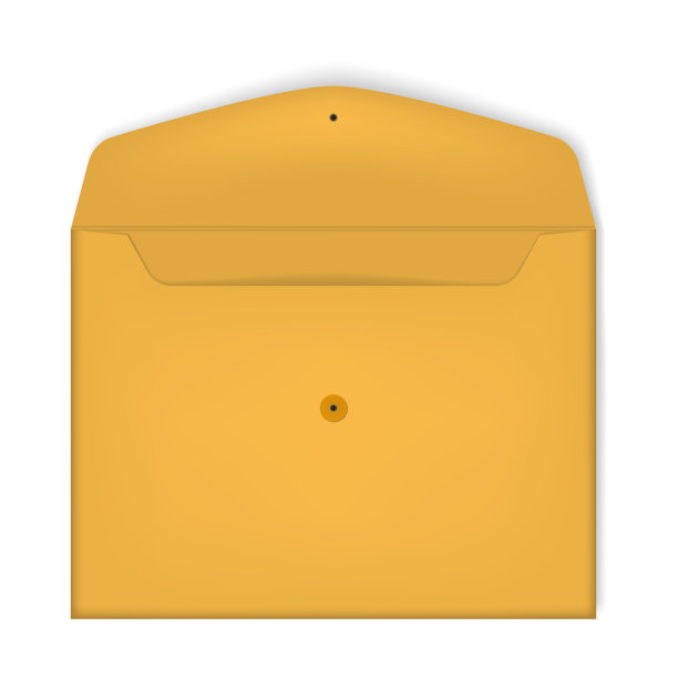 打开纸信封文件夹与按钮和字符串关闭，现实的插图。业务文档涵盖了项目、报告和其他，以及用于企业设计的矢量模型图片下载