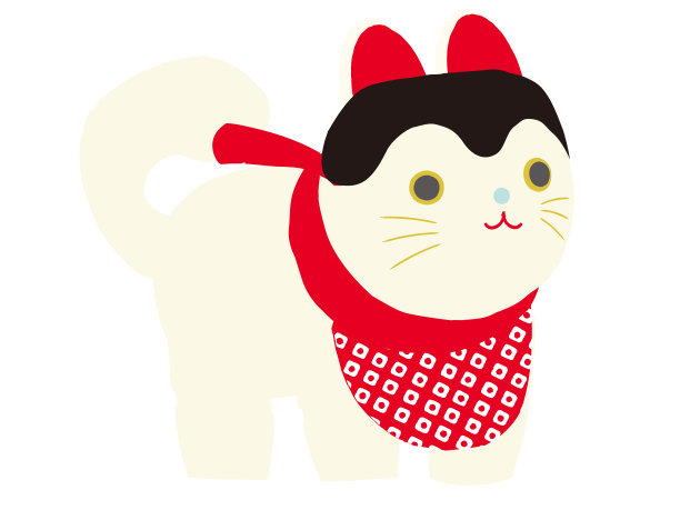 小ainu神社守护犬雕像图片下载