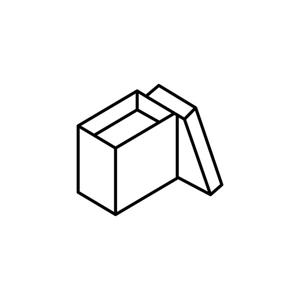 盒子打开图标。用于UI和UX、网站或移动应用的包装图标的简单线条轮廓矢量图图片下载