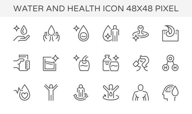 水卫生图标图片下载