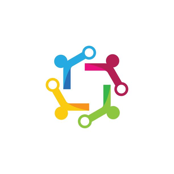 社区矢量图标插图设计图片下载