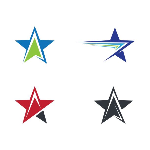 星形矢量图标插图设计图片下载