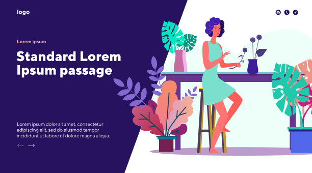 女人做花的作品图片下载