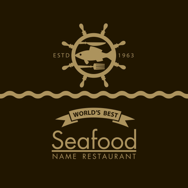 海鲜菜单设计图片下载