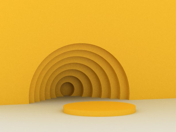 抽象的黄色组成图片下载