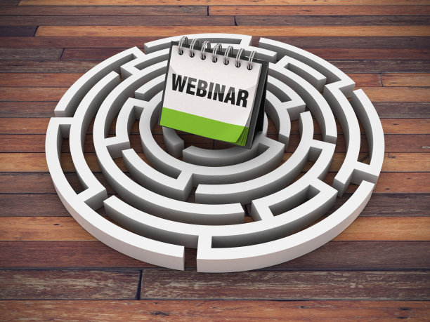 圆形迷宫与木地板上的网络inar日历- 3D渲染图片下载