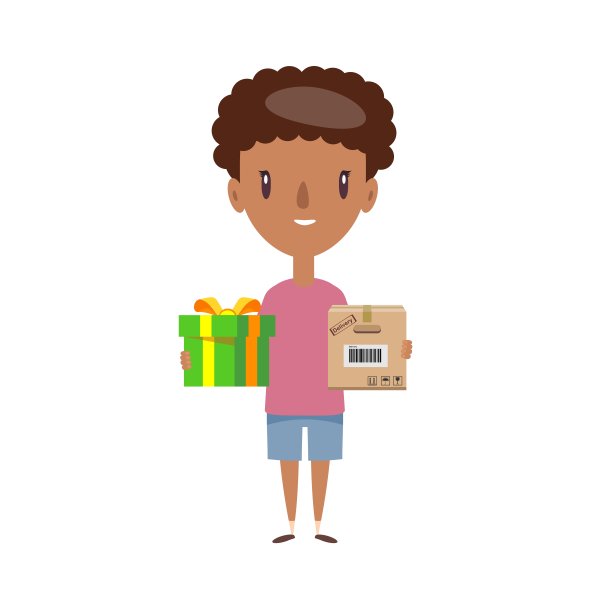 学校的孩子微笑。开朗的小学生、幼儿园小学生卡通人物图片下载