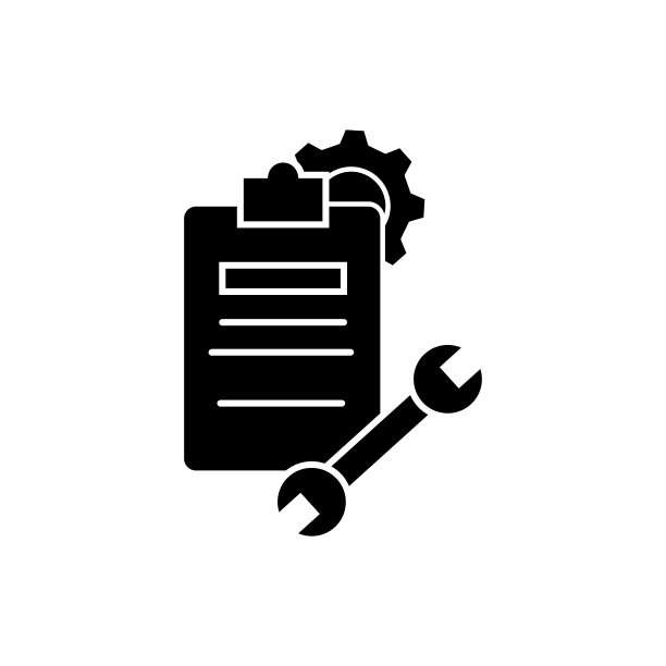 文档齿轮工作图标。用于UI和UX、网站或移动应用程序的简单商业意图图标图片下载