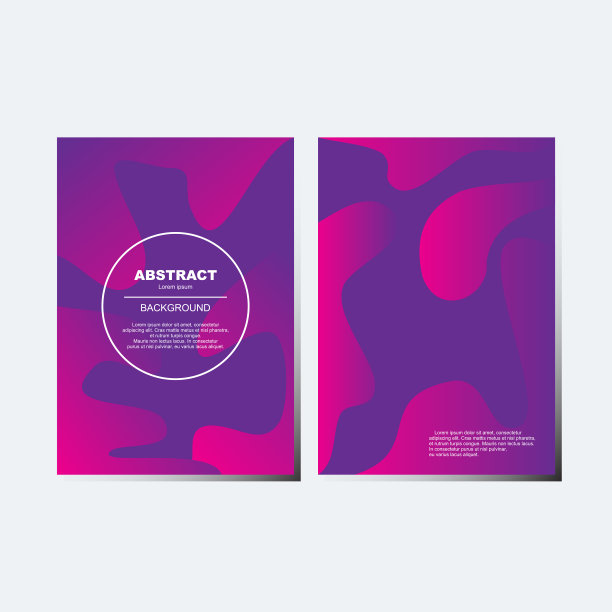 梯度几何背景与流体流体形状在运动动态风格。矢量图案设计海报，横幅，报告插图。图片下载