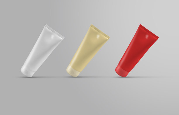 用于广告护肤产品的化妆品容器模板。图片下载