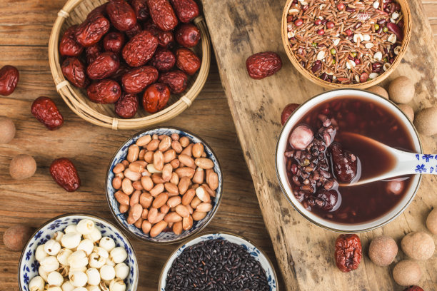 中国北方美食，腊八粥，八宝粥图片下载