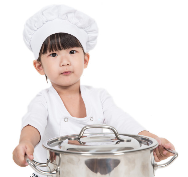 小女孩做饭图片下载