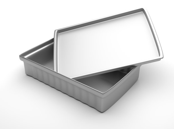 小件物品的金属容器。图片下载