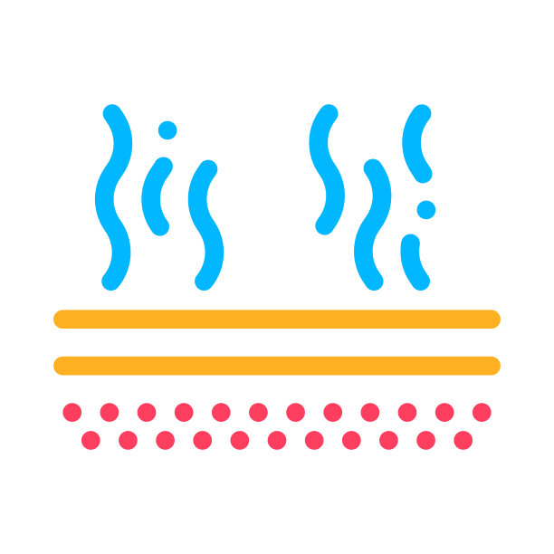 蒸发图标矢量轮廓插图图片下载