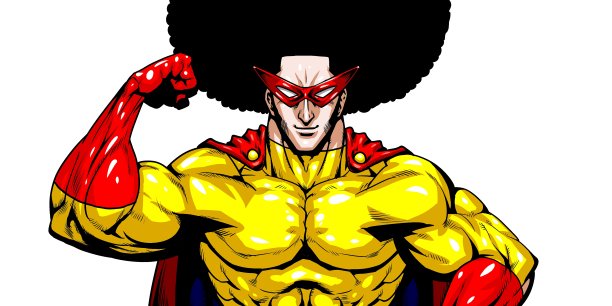 带着面具和斗篷的正义英雄素材图片