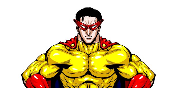 带着面具和斗篷的正义英雄素材图片